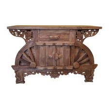 Mobile buffet rustico in legno