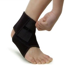 Tutore CAVIGLIA CAVIGLIERA Ortopedica Regolabile Neoprene Nera Fascia Elastica