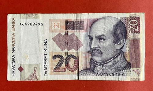 Banconota dvadeset kuna - 20,