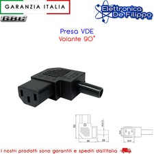Presa VDE Volante 90 Gradi