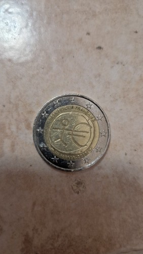 Moneta euro rara omino - 2,