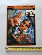 Yamaha BW'S 50 SPY 1997 depliant originale scooter italiano brochure