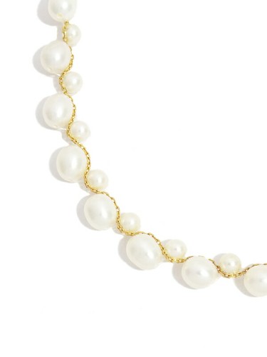 Collana oro giallo - giallo, con