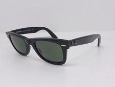 Ray-Ban Wayfarer RB 2140 901 47 Black w/Green G15 lens Ray Ban