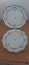 2 Decorative Limoge plates