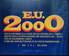 Scheda Slot Machine E.U. 2000