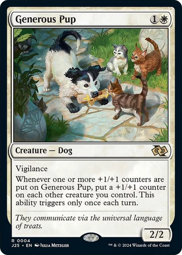 Mtg generous pup foundations - mtg,