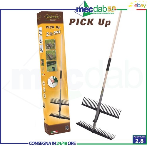 Rastrello con doppio pettine - doppio,