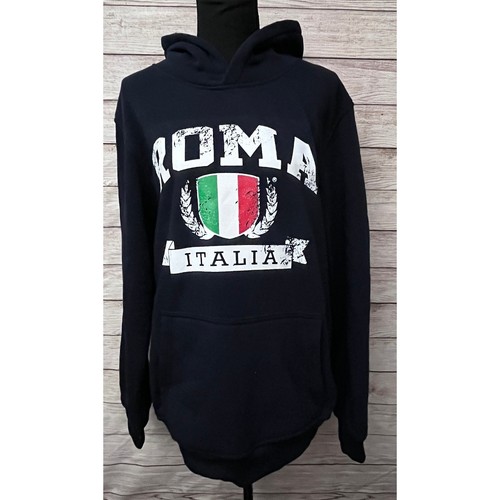 Roma italia grafica felpa con - italia,