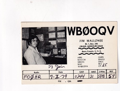 1798 postcard qsl card - qsl,