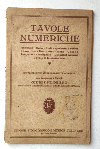 Tavole numeriche giuseppe - numeriche,