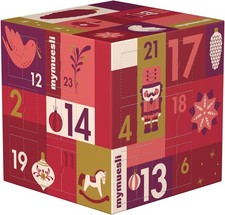 mymuesli2go Calendario dell'Avvento 2025 per Uomo e Donna / Muesli / Nutrizione / Unisex