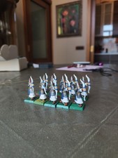 Warhammer FB The Old World x 10 PAINTED Alti Elfi Arcieri High Elves Archers OoP
