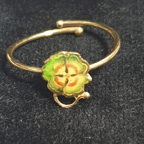 Anello oro giallo e - anello,