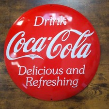 Insegna metallo Coca-Cola 12