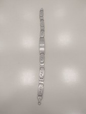 braccialetto uomo argento 925