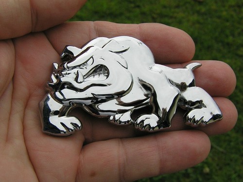 British bulldog car emblem - car,