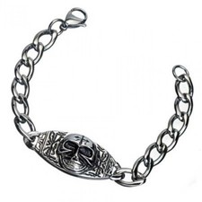 Edelstahl- Bracciale Collana a