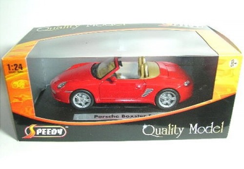 Porsche boxster 1 24 - boxster, (rosso)