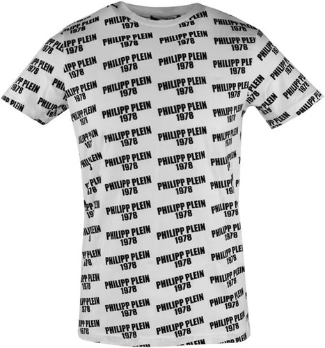 Maglia philipp plein bianca - maglia, plein,bianca