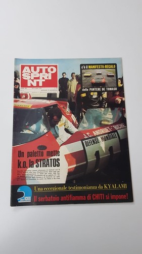 Autosprint 1973 k - , k.o