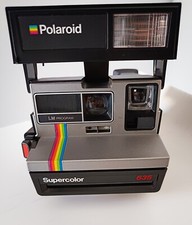 POLAROID SUPERCOLOR 635 Instant Camera Macchina Fotografica, Originale Anni 80