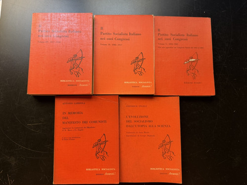 Lotto libri socialismo