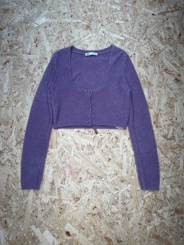 Cardigan donna zara viola - donna,