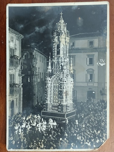 Viterbo macchina santa - viterbo, rosa