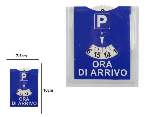 Disco orario parcheggio - orario,