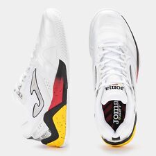 scarpe padel uomo joma set men uomo bianco rosso