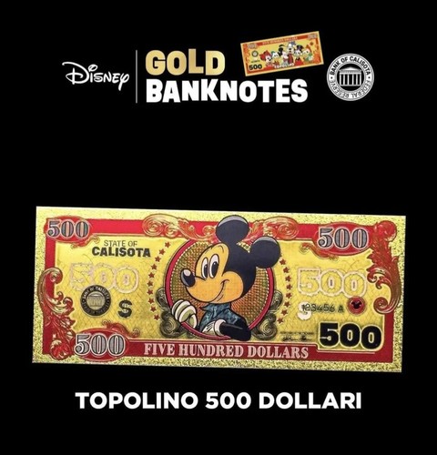 Variant gold banknotes - variant,