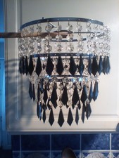 Lampadario moderno paralume da