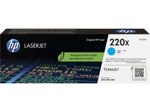 Original toner ciano w2201x - hp,