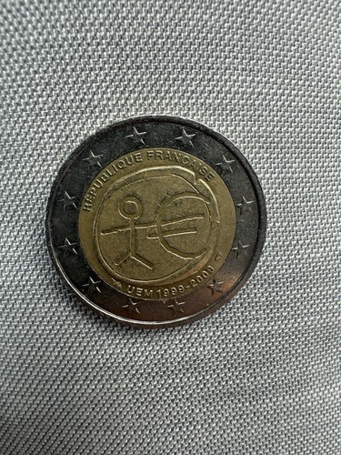 Moneta rara francese - moneta, euro
