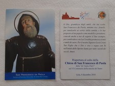 Santino San Francesco da Paola