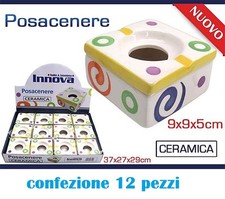 x Set 12 Pezzi Posacenere