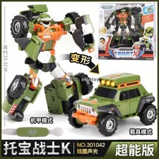 Adventure Tobot K Transforming Convert Car to Robot Action Figure Toy Boy Gift