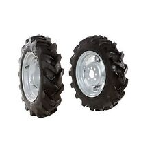 Coppia ruote gommate 4.00-10"