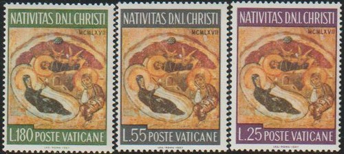 Francobolli vaticano 1967 - francobolli,