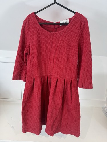 Abito pattinatore rosso ganni - rosso,
