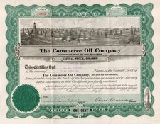 CERTIFICATO STOCK - 1917 -