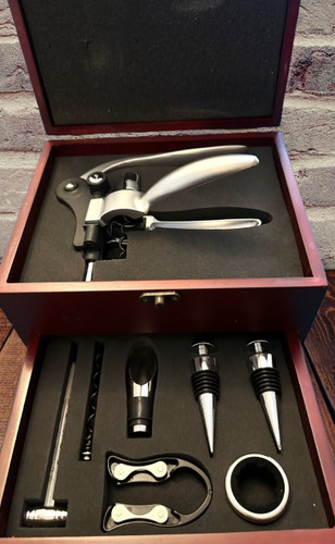 Set pezzi cavatappi con - 8,