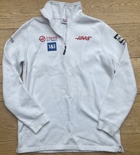 Felpa mezza zip Haas F1 Team Staff taglia S