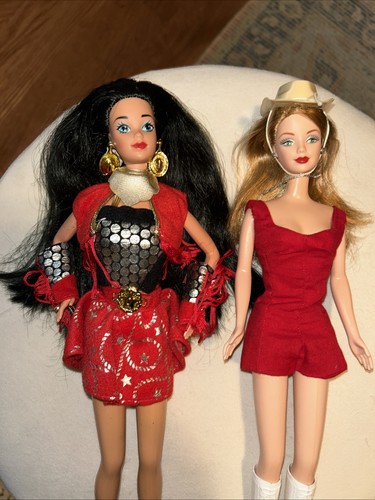 Lotto barbie western stampin - western,