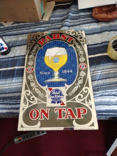 Insegna birra vintage pabst - birra,