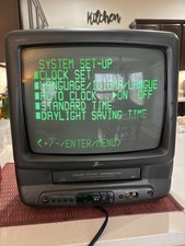 Zenith 13” CRT TV/VCR Combo