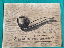 RENÉ MAGRITTE disegno e