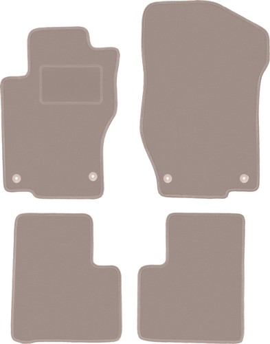 Tappetini velluto beige - in,