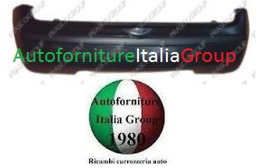 Paraurti posteriore post nero - paraurti,